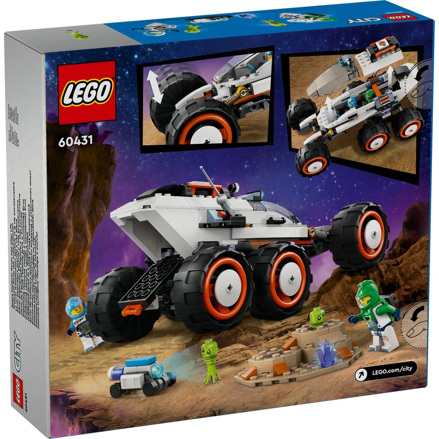 60431 LEGO City Space Explorer Rover and Alien Life 60431